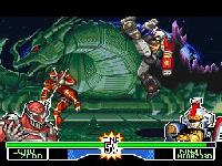 une photo d'Ã©cran de Mighty Morphin Power Rangers Fighting Edition sur Nintendo Super Nes